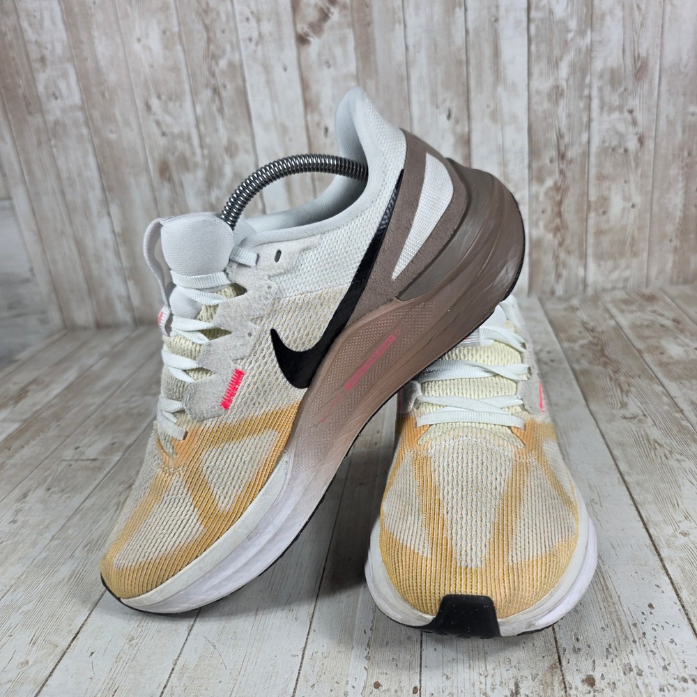 Nike Zoom Fly 5 Women's Running Shoes‎ White Peach Black DJ7884 110 Sz 10.5 - Picture 5 of 8